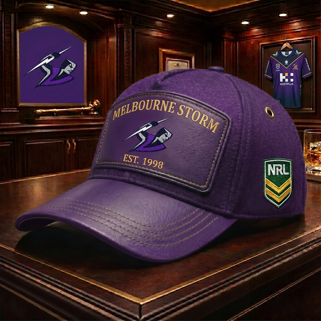 Premium NRL MS Heritage Leather Cap V29 NMD 200426TTV