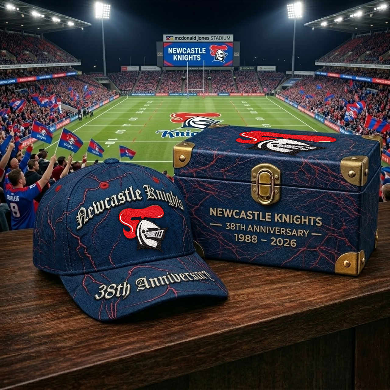 Premium NRL NK Anniversary Vintage Crackle Cap V22 NMD 060426 TTV