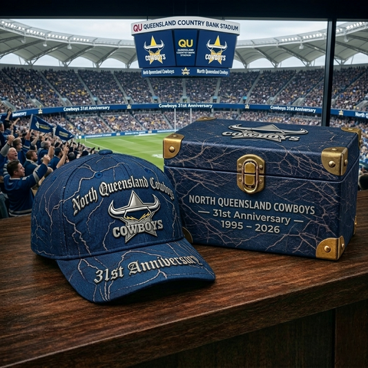 Premium NRL NQC Anniversary Vintage Crackle Cap V22 NMD 060426 TTV