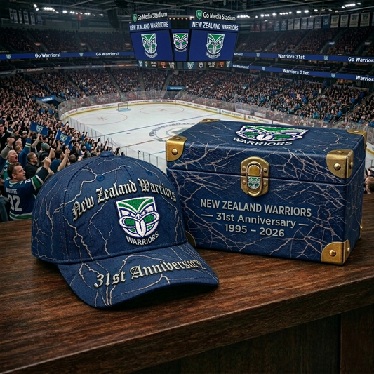 Premium NRL NZW Anniversary Vintage Crackle Cap V22 NMD 060426 TTV