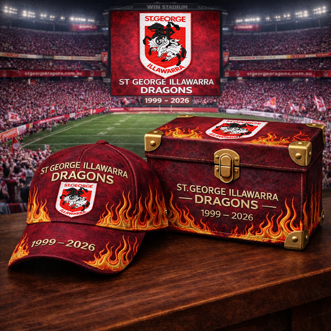 Premium NRL SGID Classic Flame Tribute Cap V17 NMD 310326 TTV