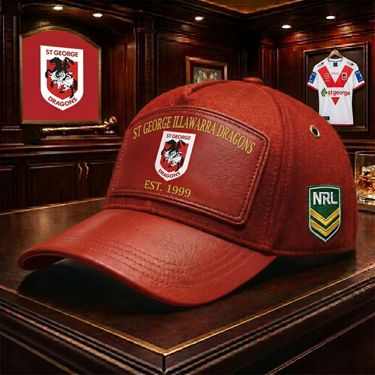 Premium NRL SGID Heritage Leather Cap V29 NMD 200426TTV