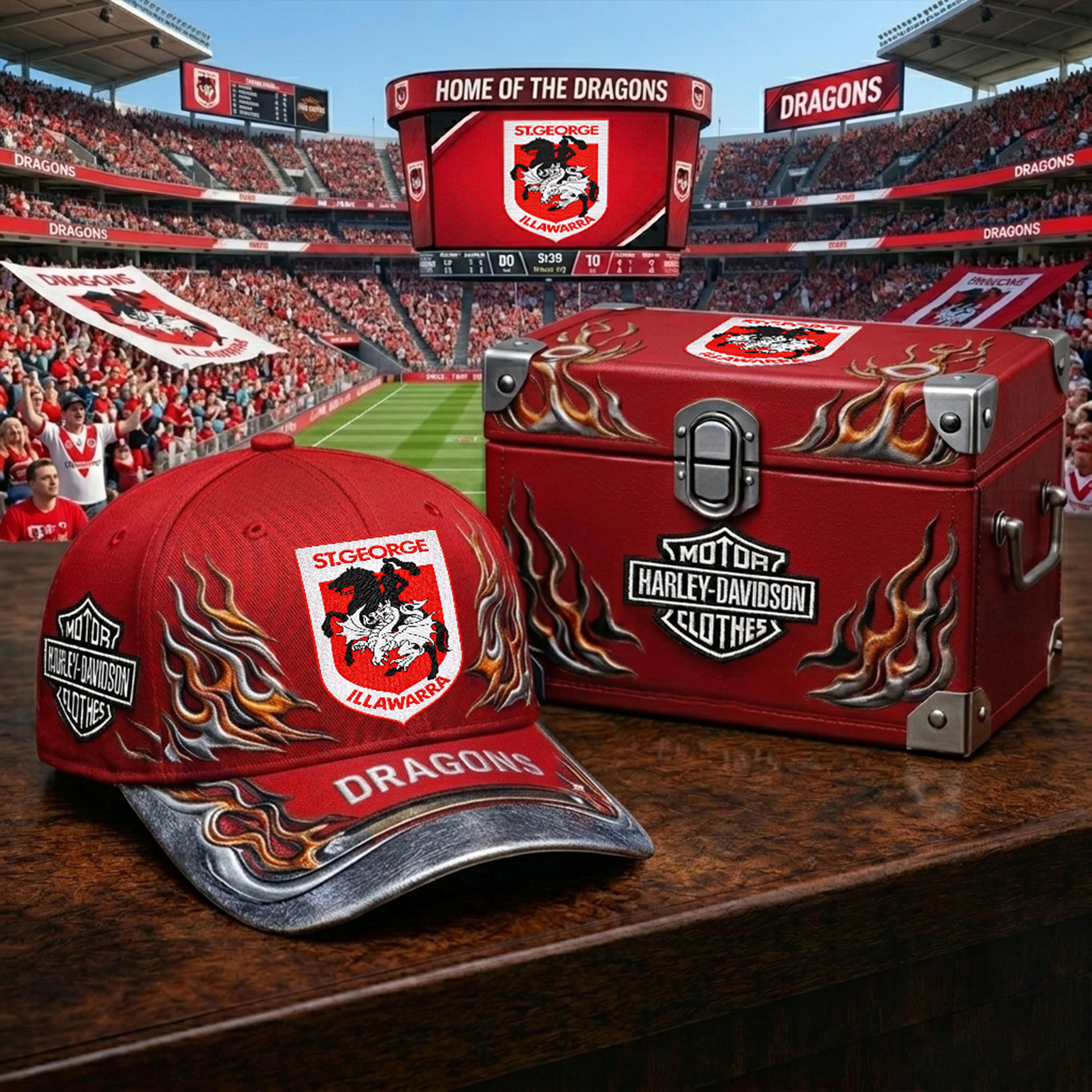 Premium NRL SGID x Harley Davidson Cap V24 NMD 080426 TTV