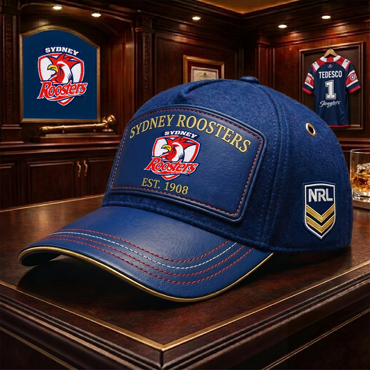 Premium NRL SR Heritage Leather Cap V29 NMD 200426TTV
