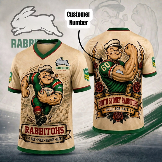 Premium NRL SSR Popeye Vintage Tattoo T-shirt V1 NMD 070526 TTV