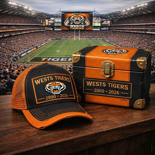 Premium NRL WT Anniversary Heritage Distressed Trucker Cap V21 NMD 040426 TTV