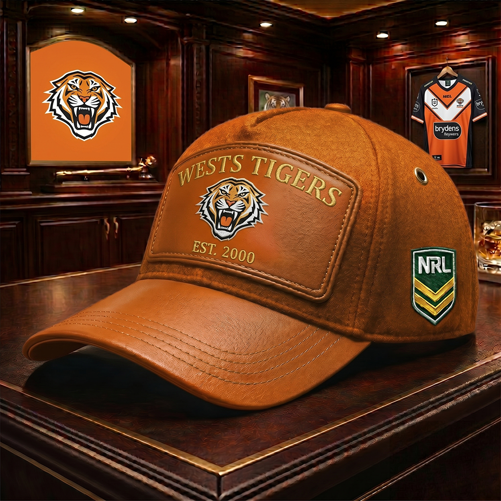 Premium NRL WT Heritage Leather Cap V29 NMD 200426TTV