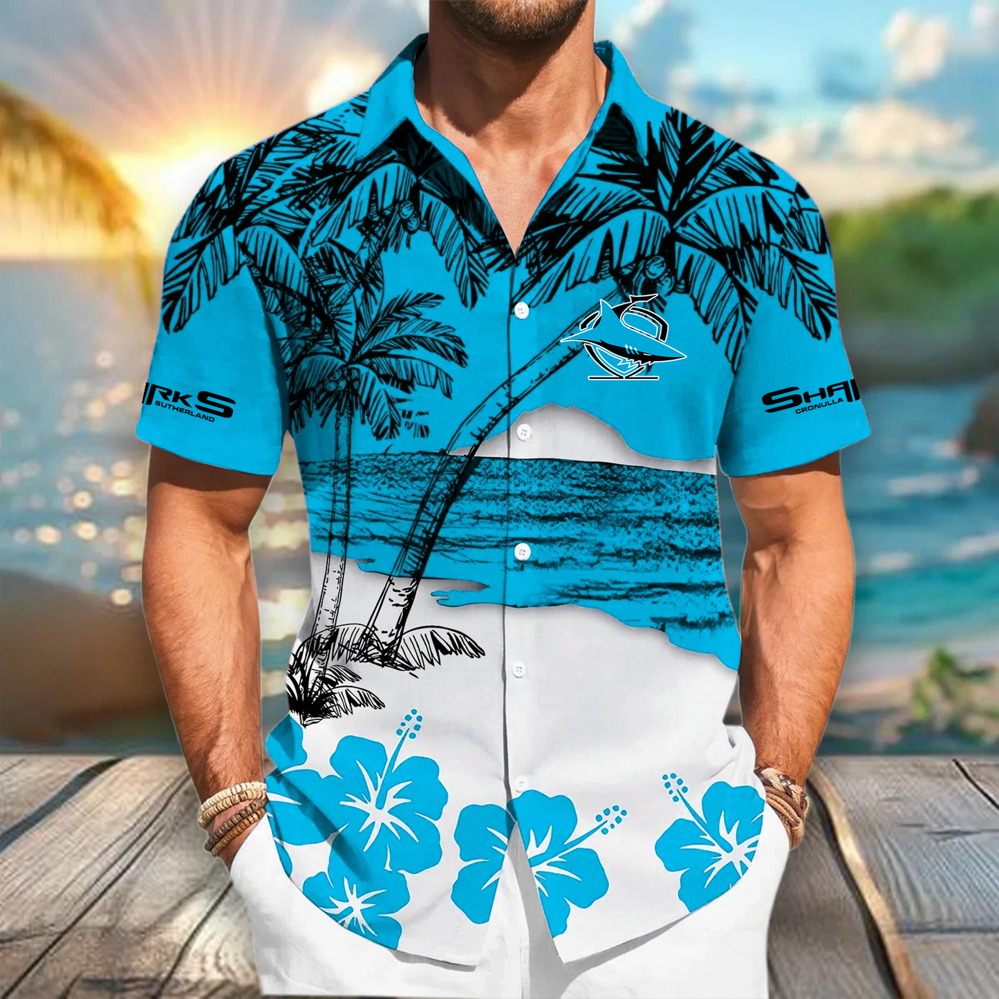 Premium NRL x CRO Tropical Hawaii Shirt DATND TANTD 030426