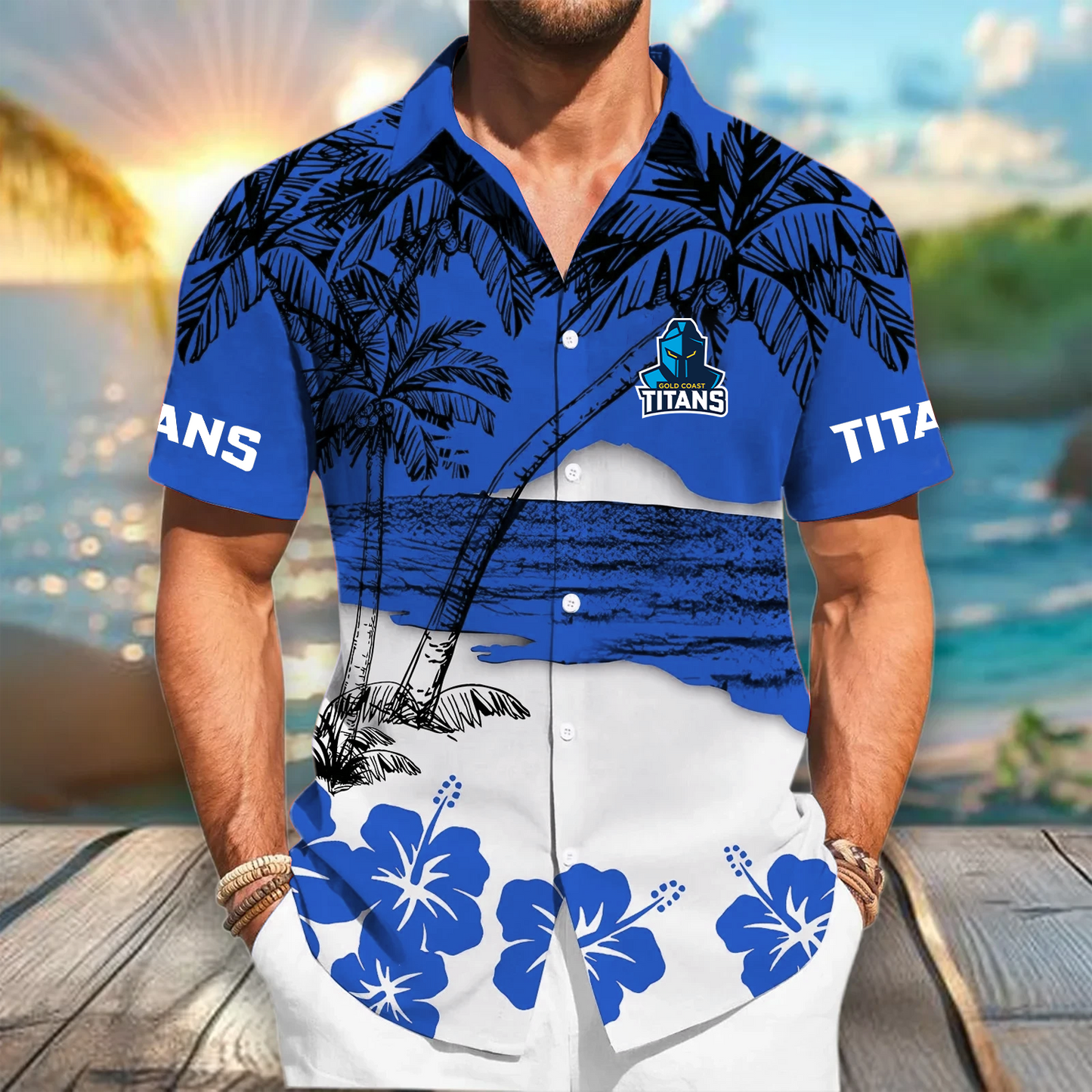 Premium NRL x GCT Tropical Hawaii Shirt DATND TANTD 030426