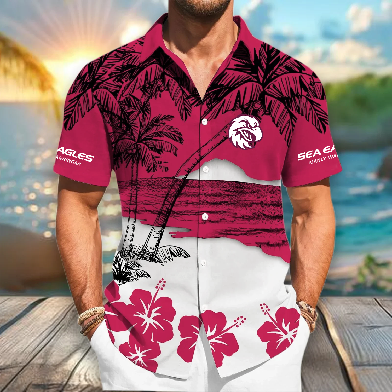 Premium NRL x MAN Tropical Hawaii Shirt DATND TANTD 030426