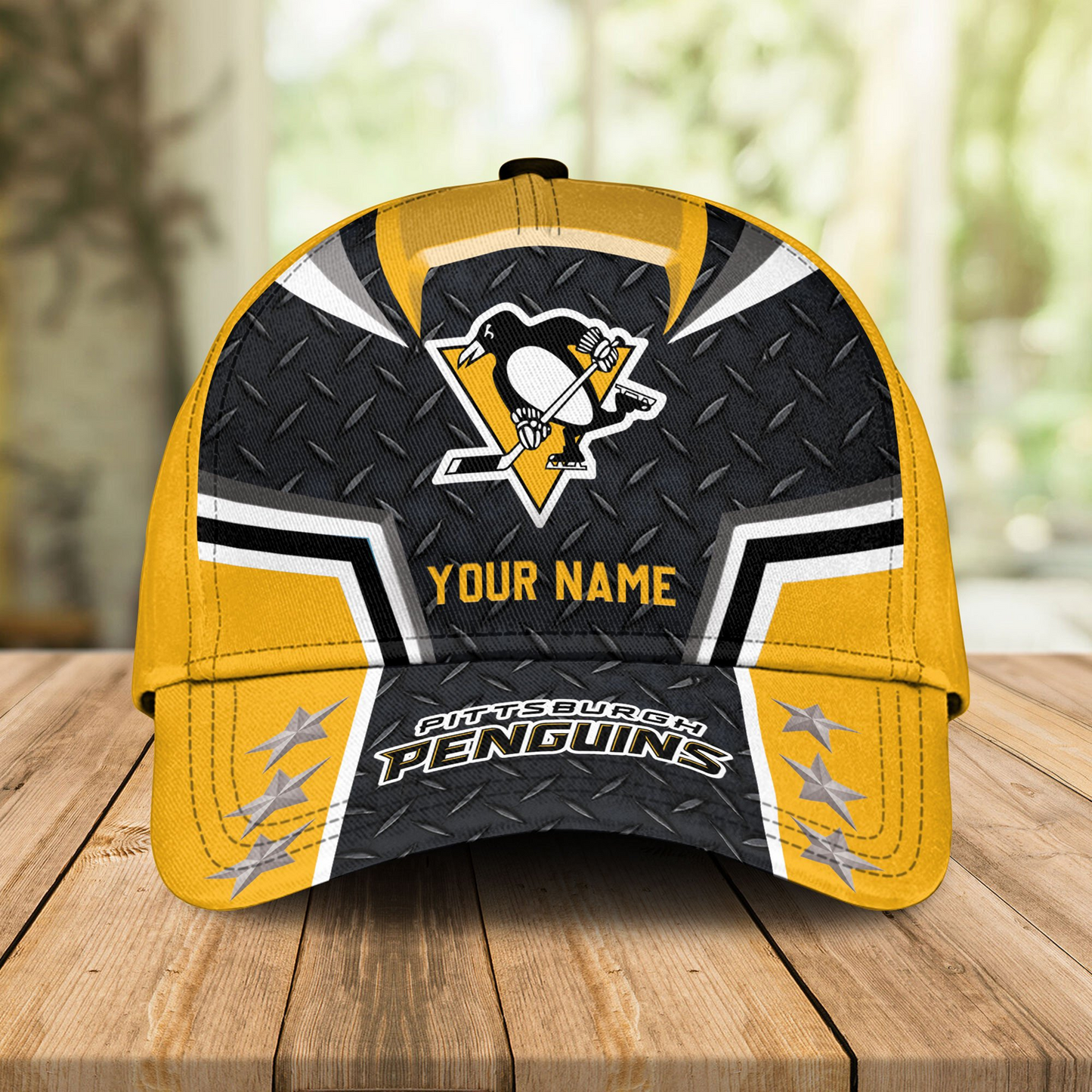 Premium PIT x NHL New Personalized Classic Cap DATND TANTD 040526