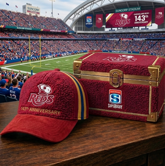 Premium SRP QR Anniversary Sherpa Fleece Cap V26 NMD CTKT