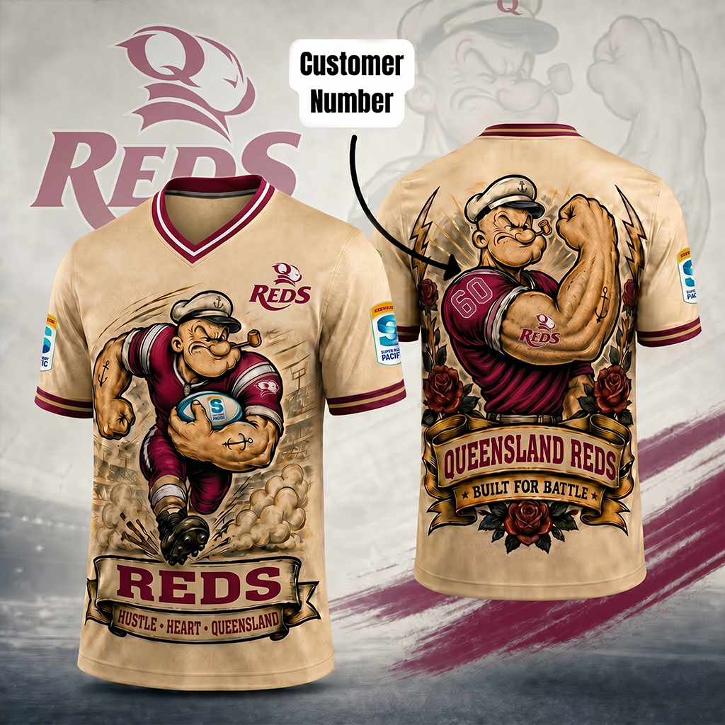 Premium SRP RED Popeye Vintage Tattoo T-shirt V1 NMD 070526 TTV