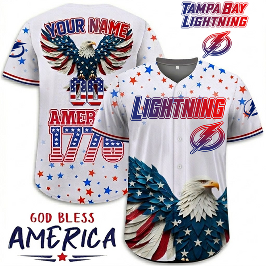 Premium TBL x NHL Independence Day Celebration 3D Baseball Jersey DATND TANTD 260326
