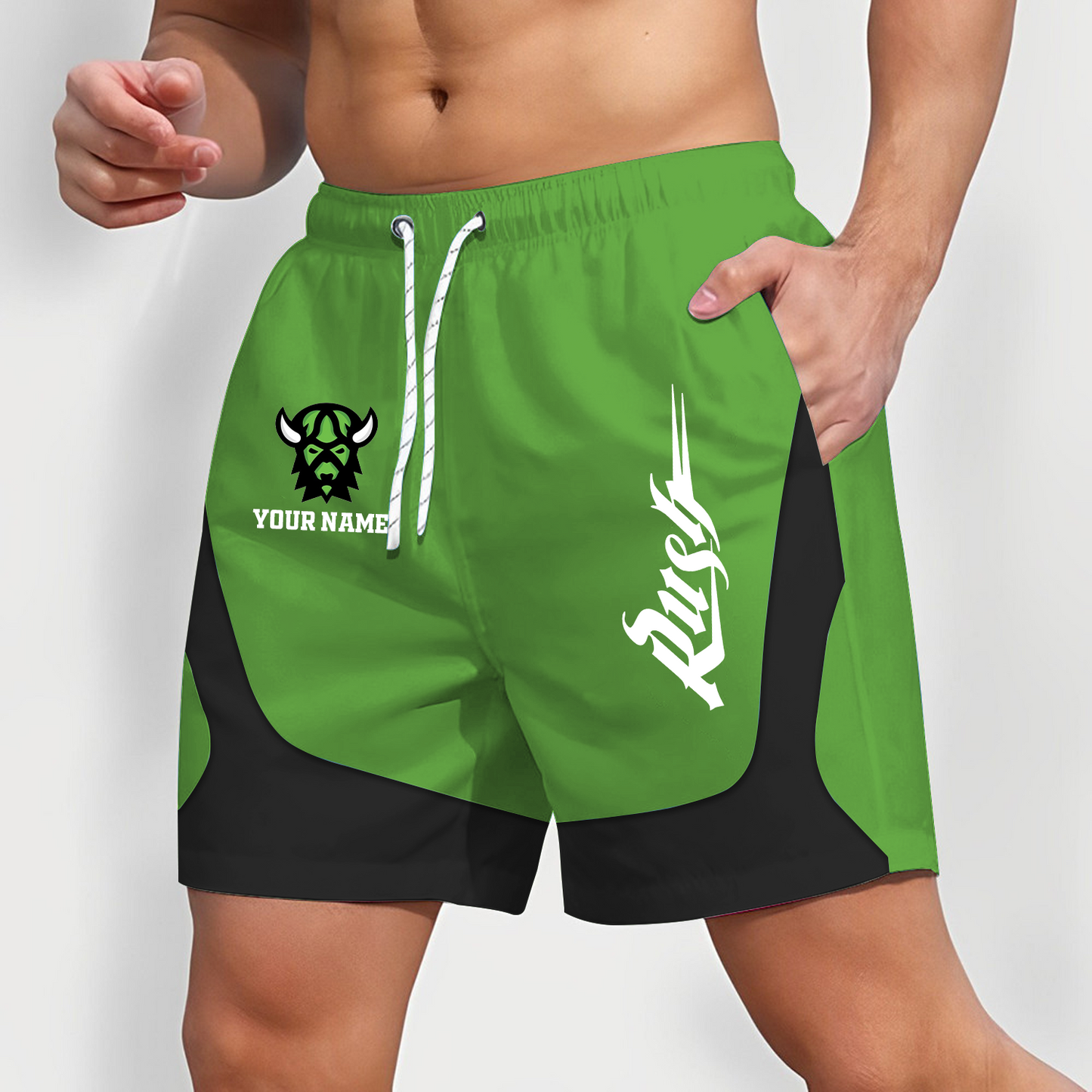 SAS x NLL Team Special Short Pants For Men Custom Name Gifts DATND TANTD 270426