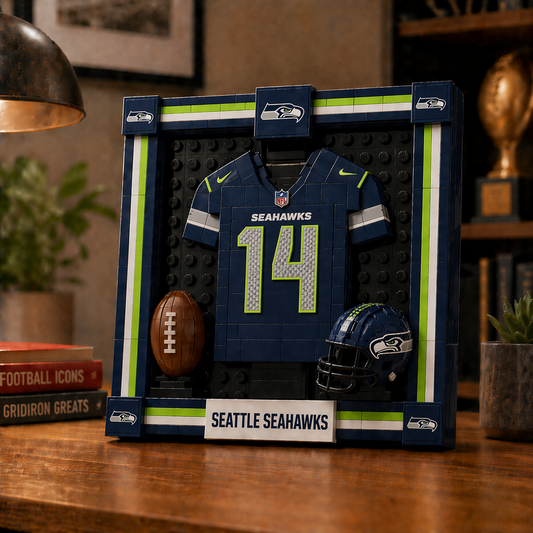 SEA x NFL Framed Jersey Building Set 2304 DatND DVT