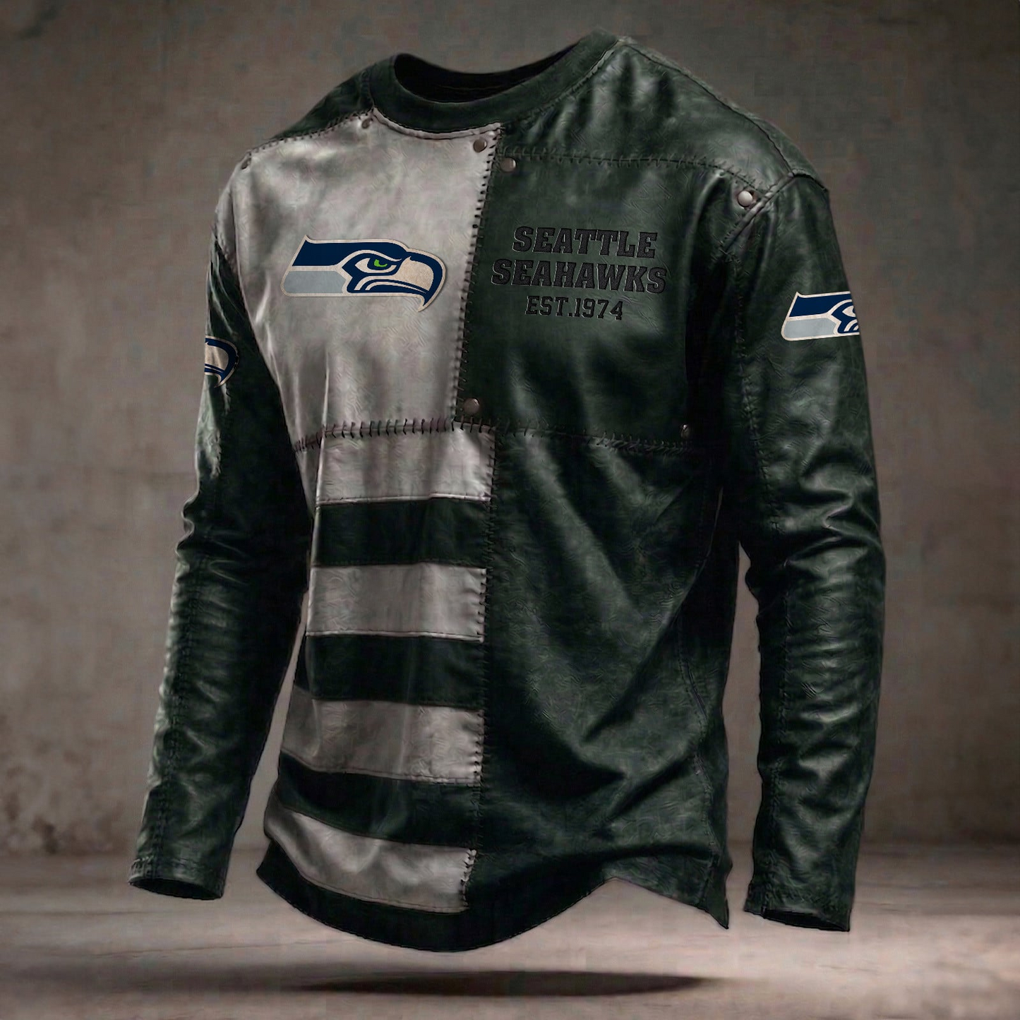 SEA x NFL Long Sleeved Shirt 2304 DatND DVT Army