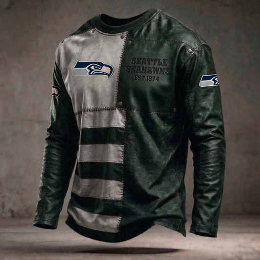 SEA x NFL Long Sleeved Shirt 2304 DatND DVT Army