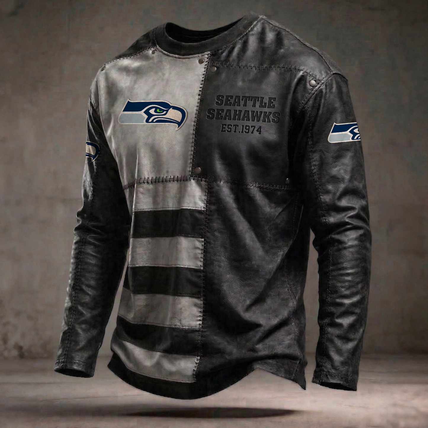 SEA x NFL Long Sleeved Shirt 2304 DatND DVT Army