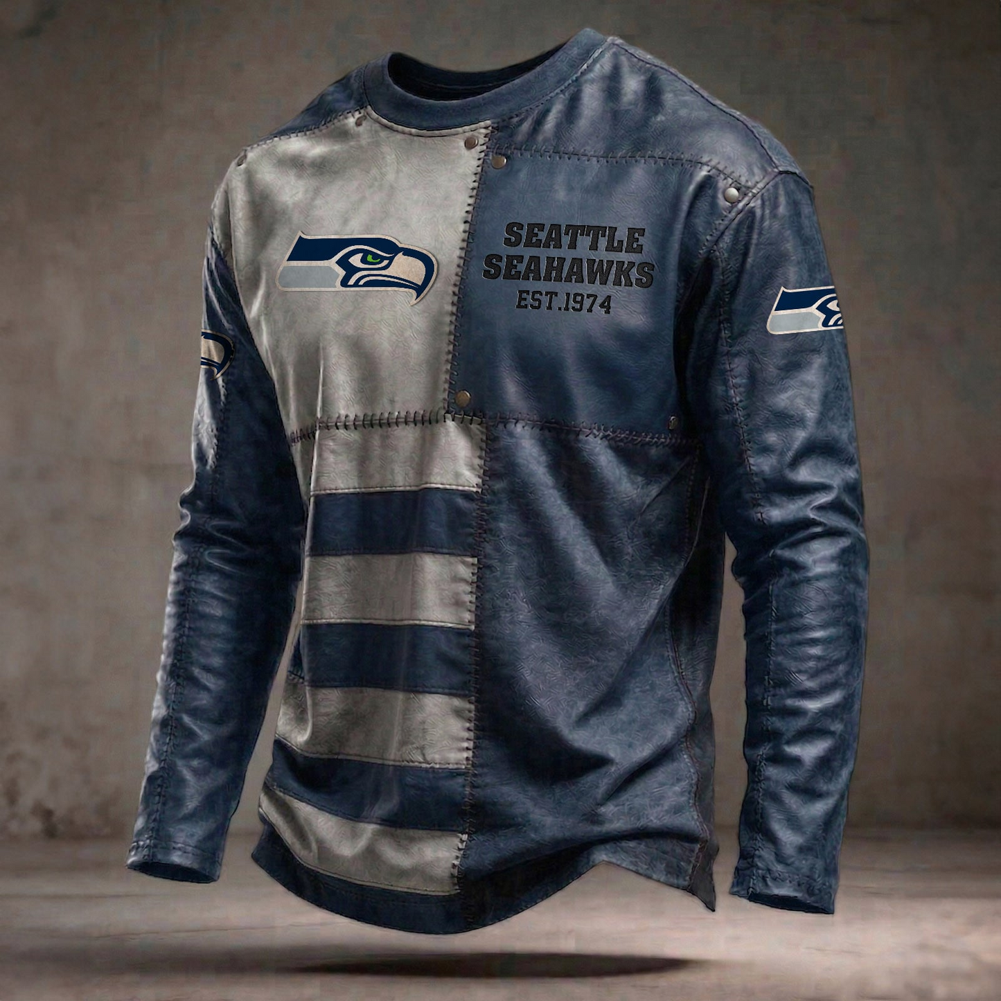 SEA x NFL Long Sleeved Shirt 2304 DatND DVT Army