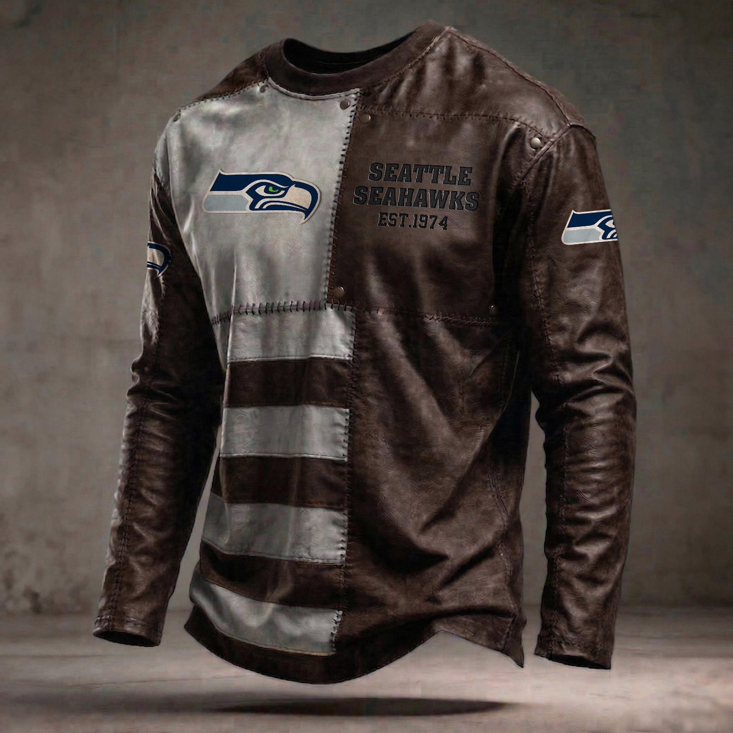 SEA x NFL Long Sleeved Shirt 2304 DatND DVT Army