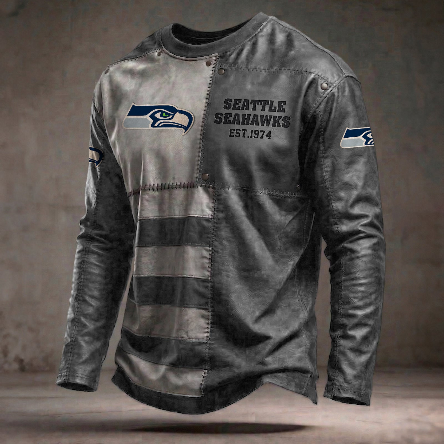 SEA x NFL Long Sleeved Shirt 2304 DatND DVT Army
