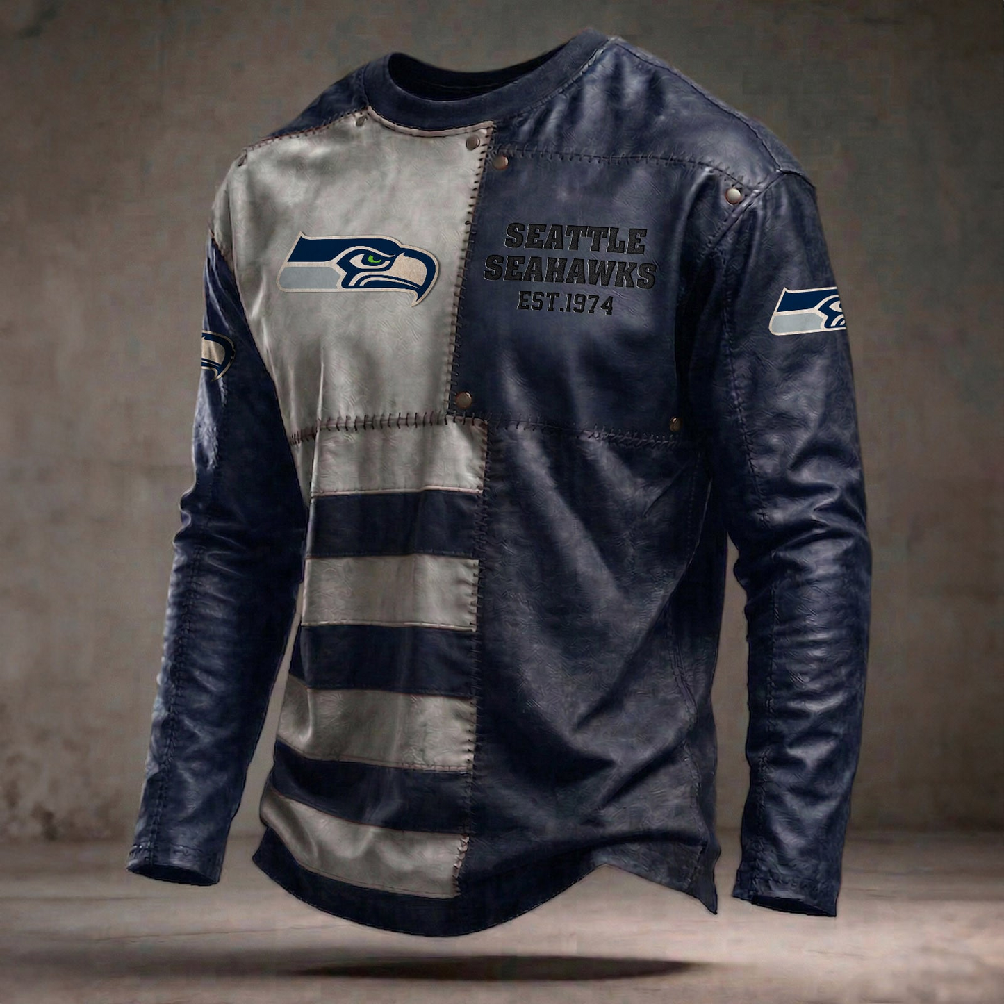 SEA x NFL Long Sleeved Shirt 2304 DatND DVT Army