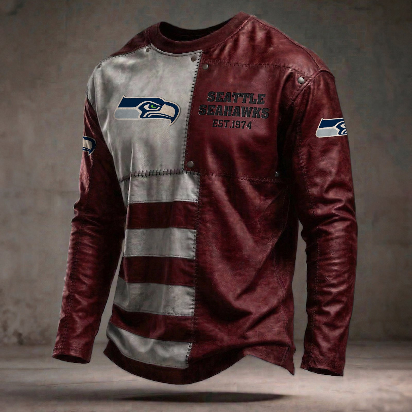 SEA x NFL Long Sleeved Shirt 2304 DatND DVT Army