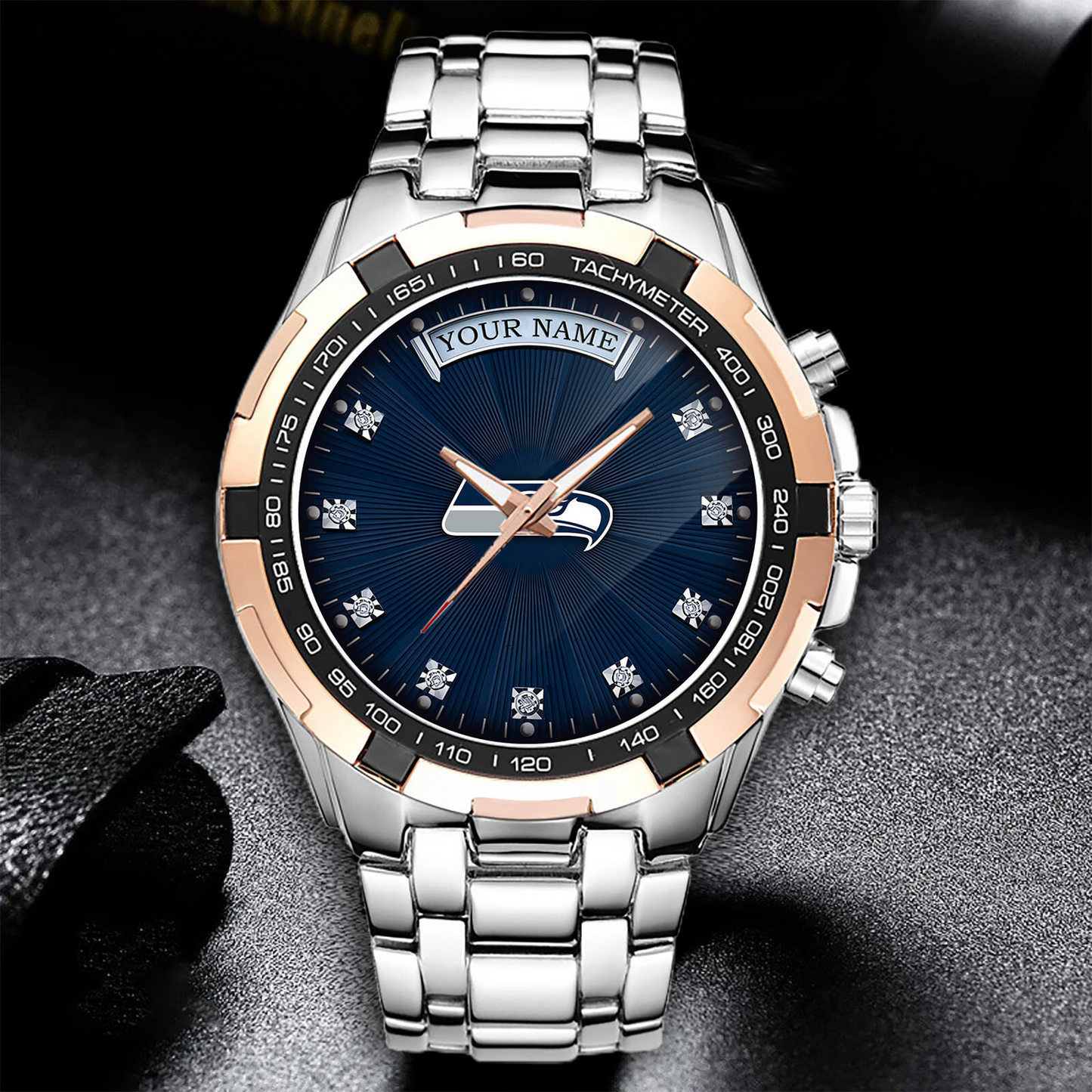 SEA x NFL Luxury Men Watch DATND TANTD 200426