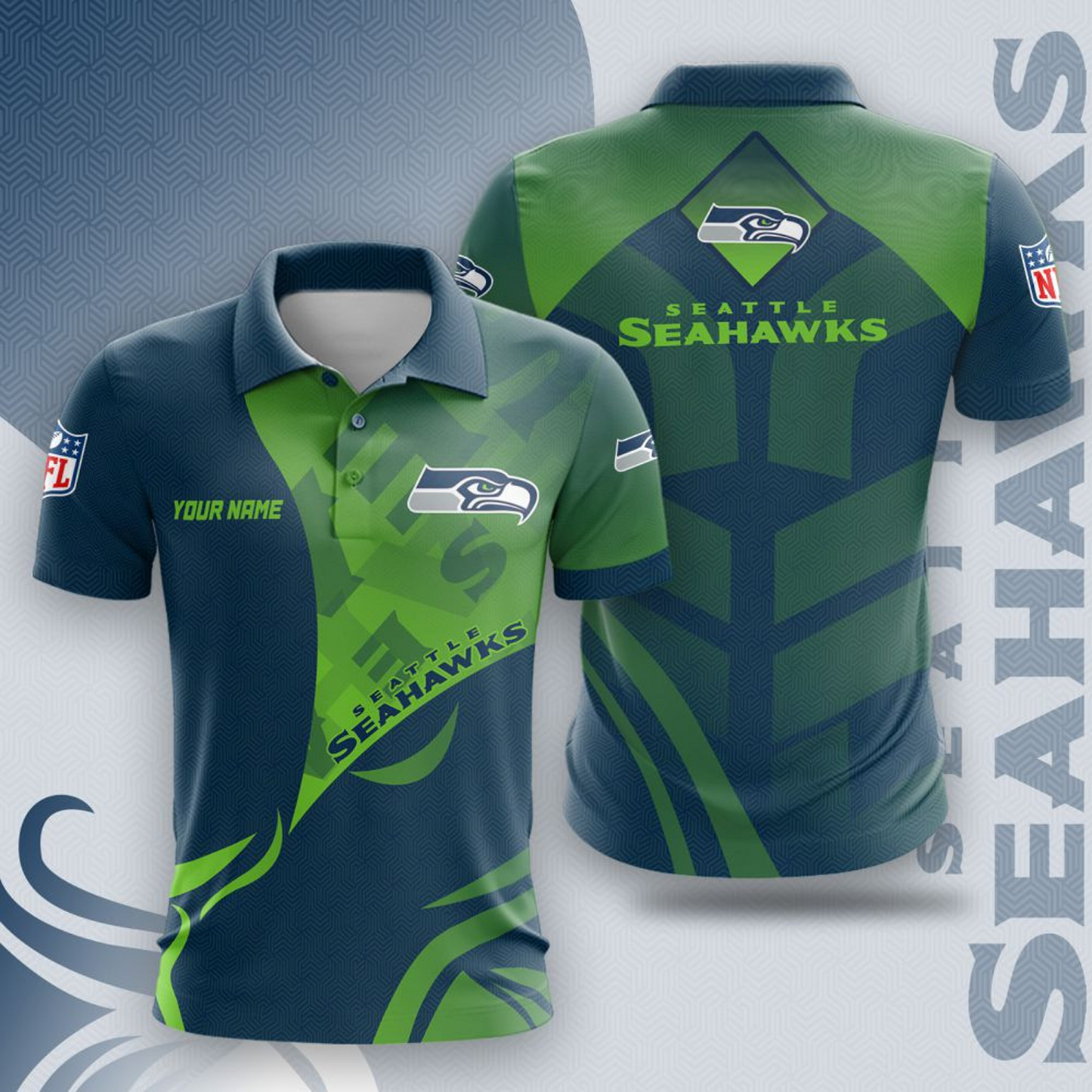 SEA x NFL Premium Aparael 3D Shirt DATND TANTD 040526