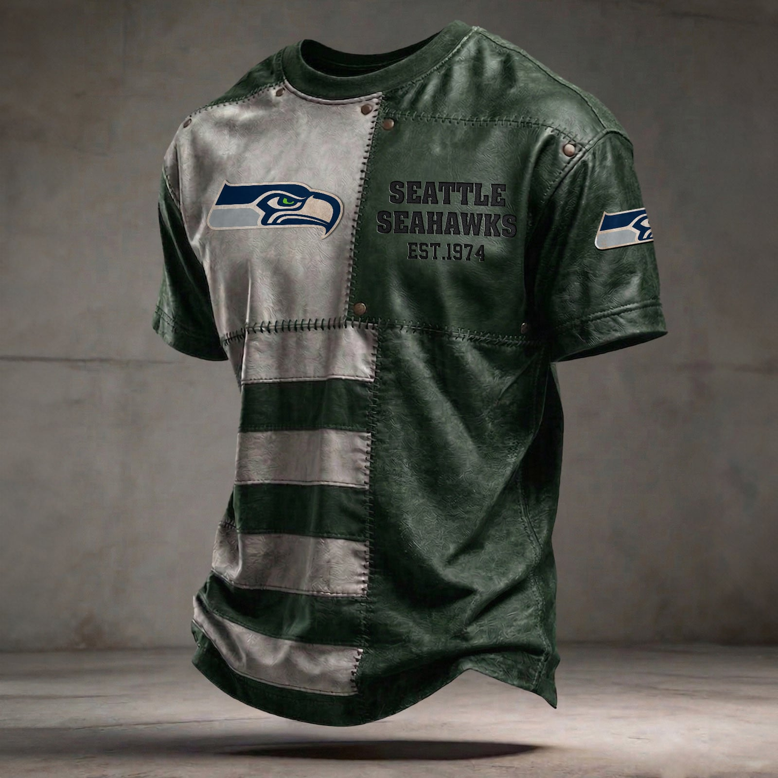 SEA x NFL T-Shirt 0404 DatND DVT Green