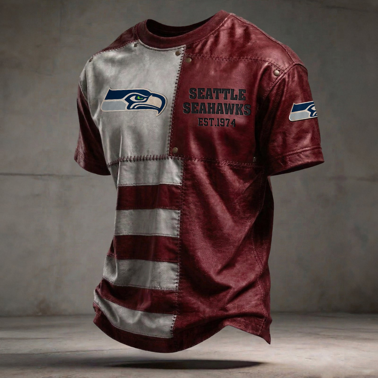 SEA x NFL T-Shirt 0404 DatND DVT Red