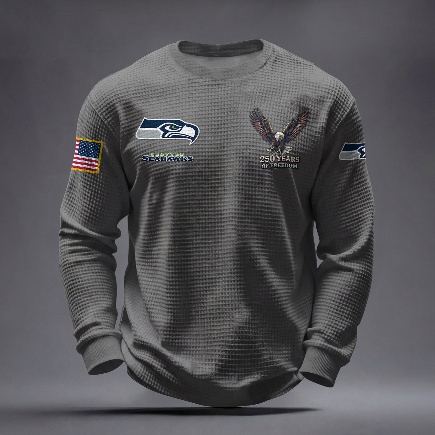 SEA x NFL Waffle Sweatshirt DatND DVT