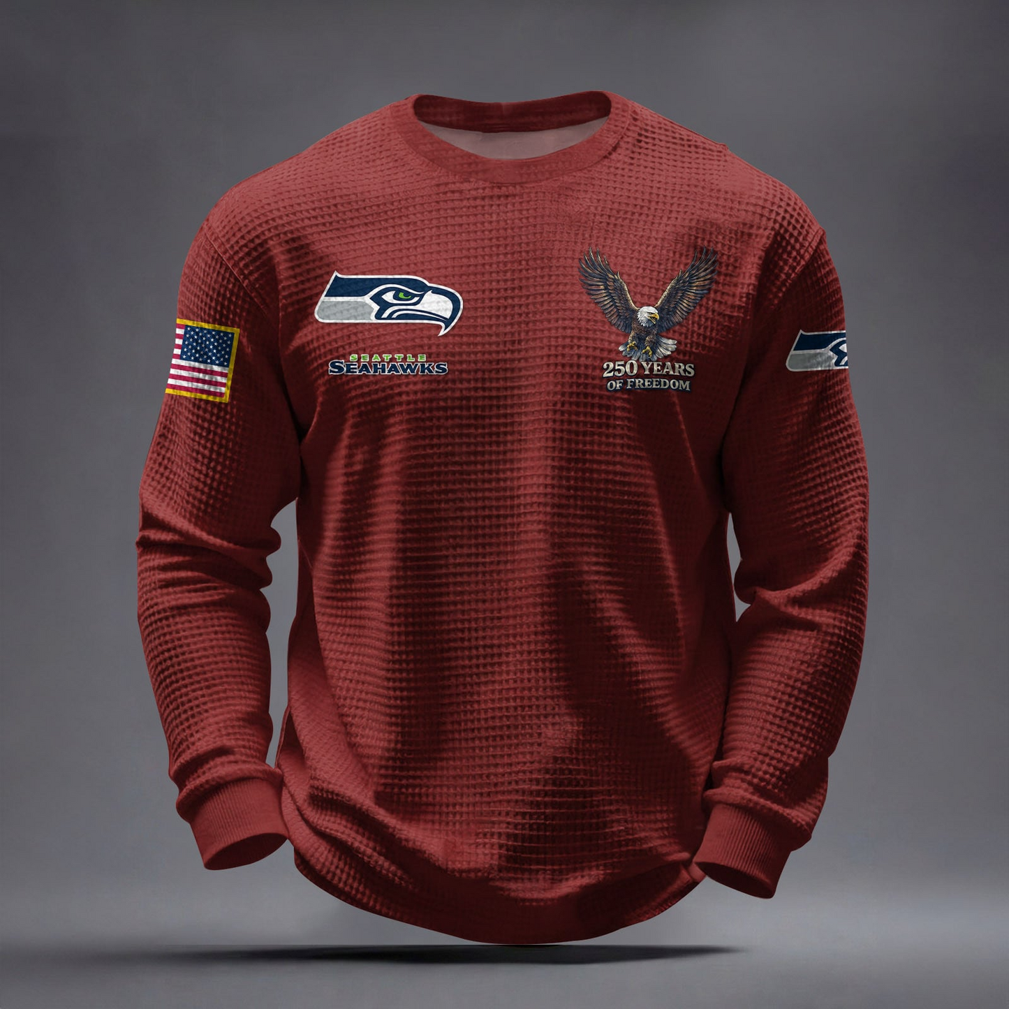 SEA x NFL Waffle Sweatshirt DatND DVT