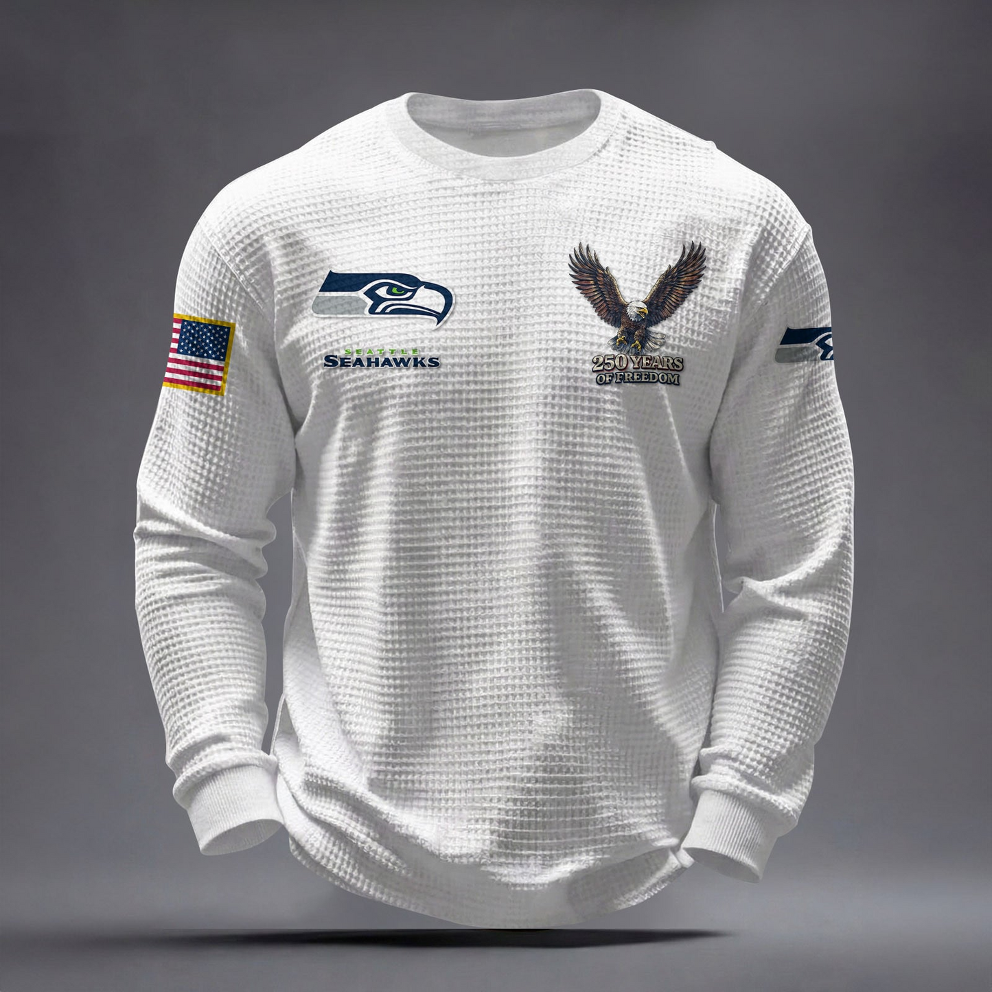 SEA x NFL Waffle Sweatshirt DatND DVT