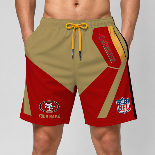 SF x NFL Special Short Pants For Men Custom Name V2 DATND TANTD 290426