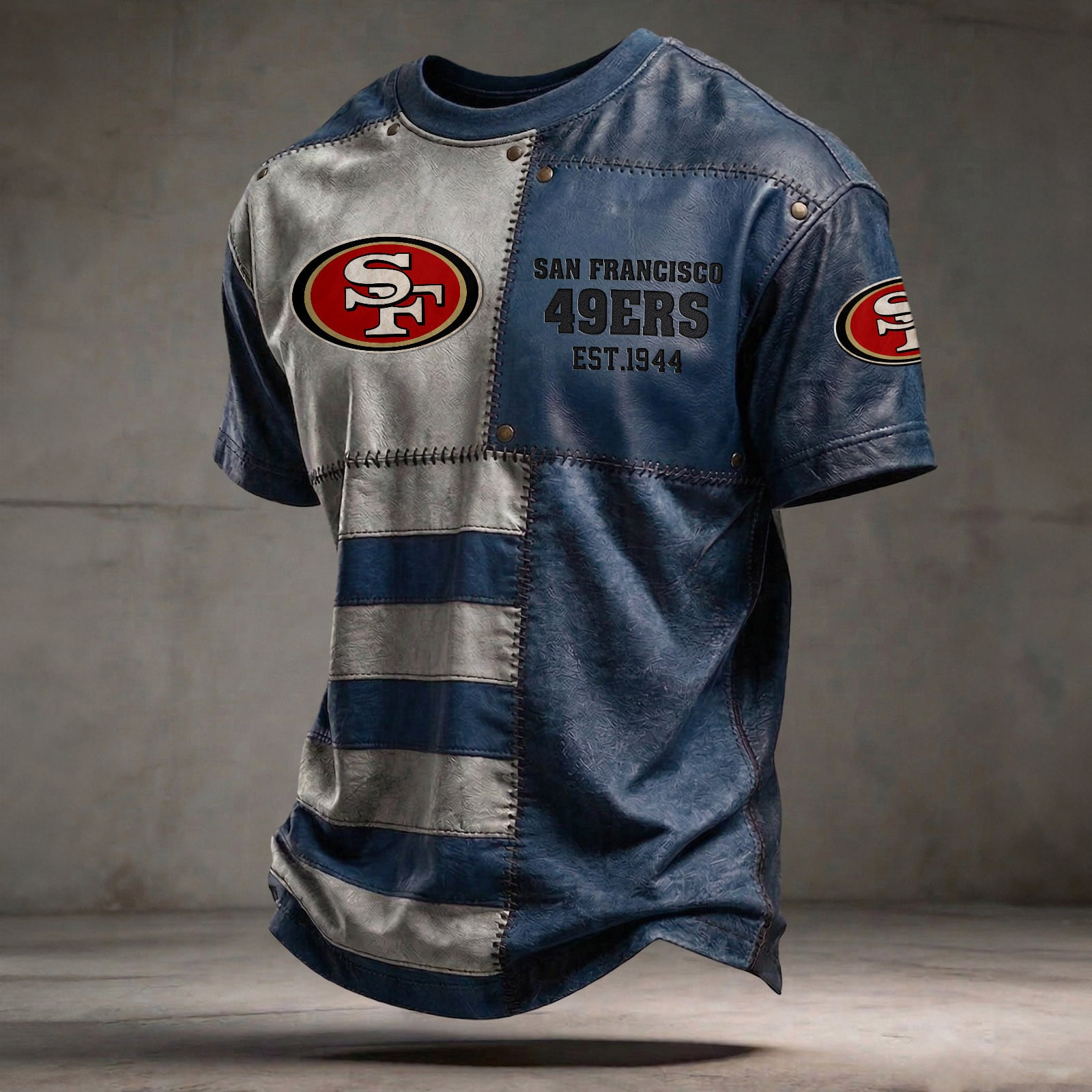 SF x NFL T-Shirt 0404 DatND DVT Blue