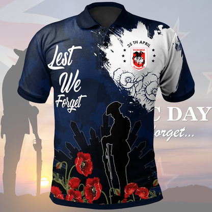 SGI x Anzac Day Polo Shirt DATND TANTD