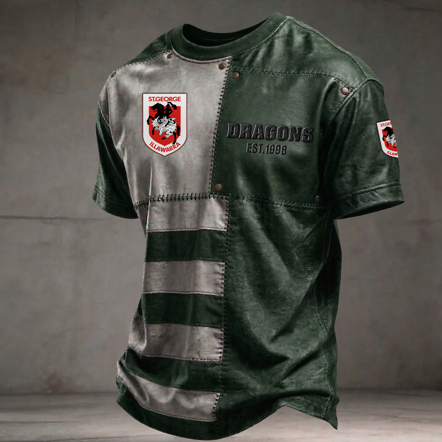 SGI x NRL Premium 3D Shirt DATND TANTD 060426 Green