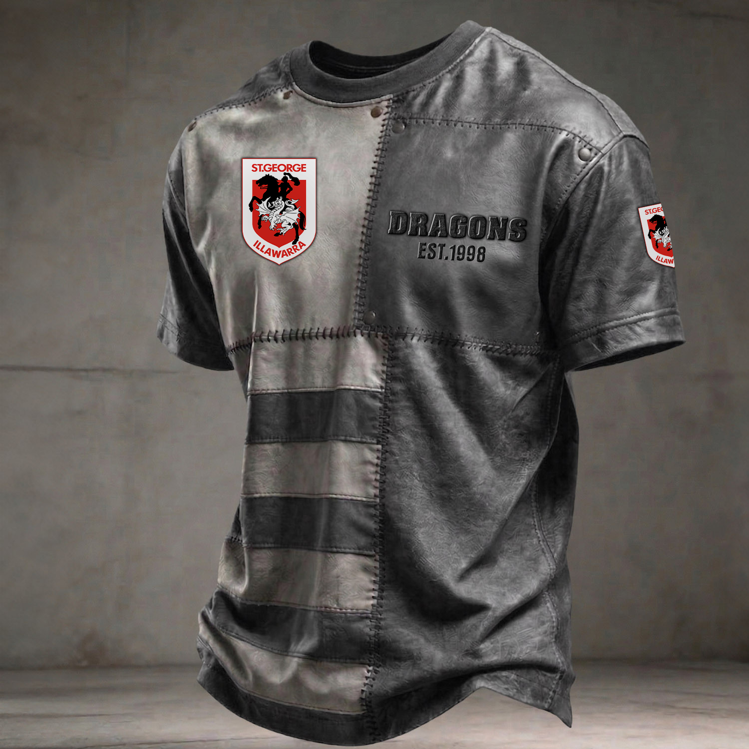 SGI x NRL Premium 3D Shirt DATND TANTD 060426 Grey
