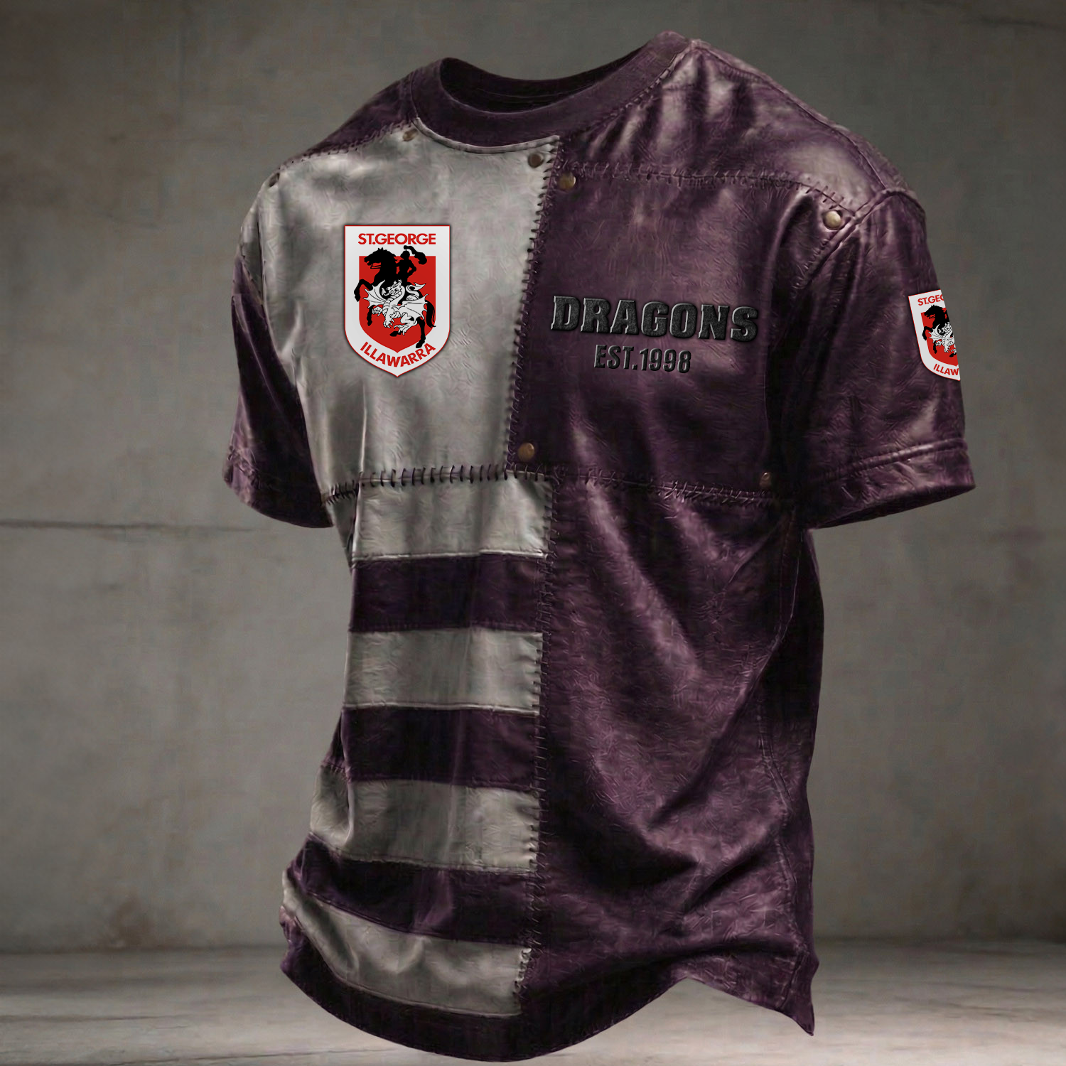 SGI x NRL Premium 3D Shirt DATND TANTD 060426 Purple