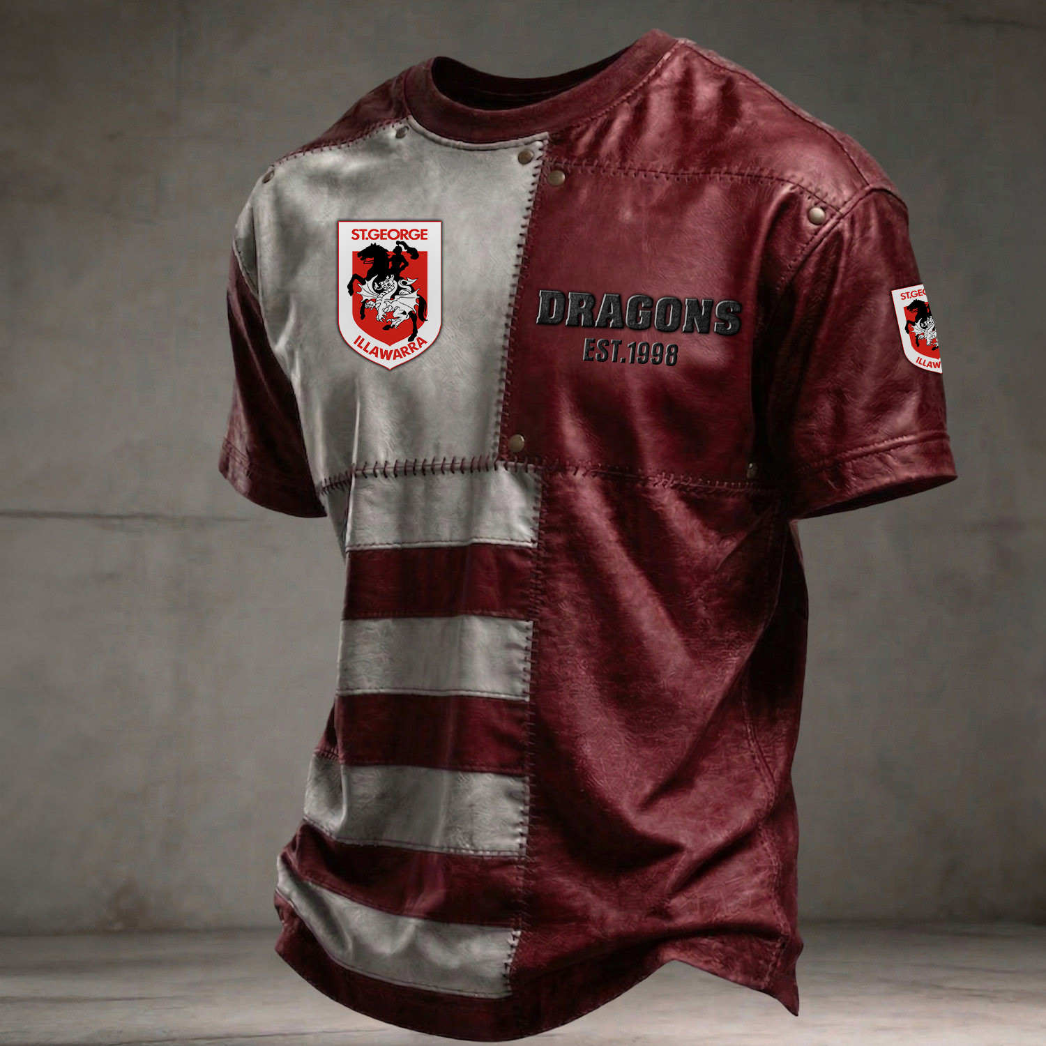 SGI x NRL Premium 3D Shirt DATND TANTD 060426 Red