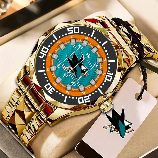SJS x NHL Camaro Elegant Fashion Design Men Watch DATND TANTD 200426