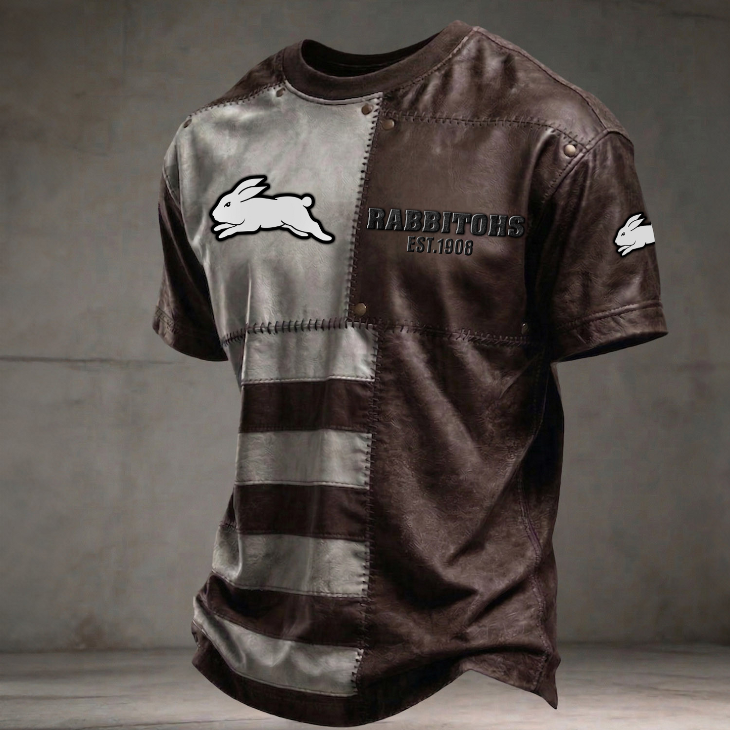 SOU x NRL Premium 3D Shirt DATND TANTD 060426 Brown