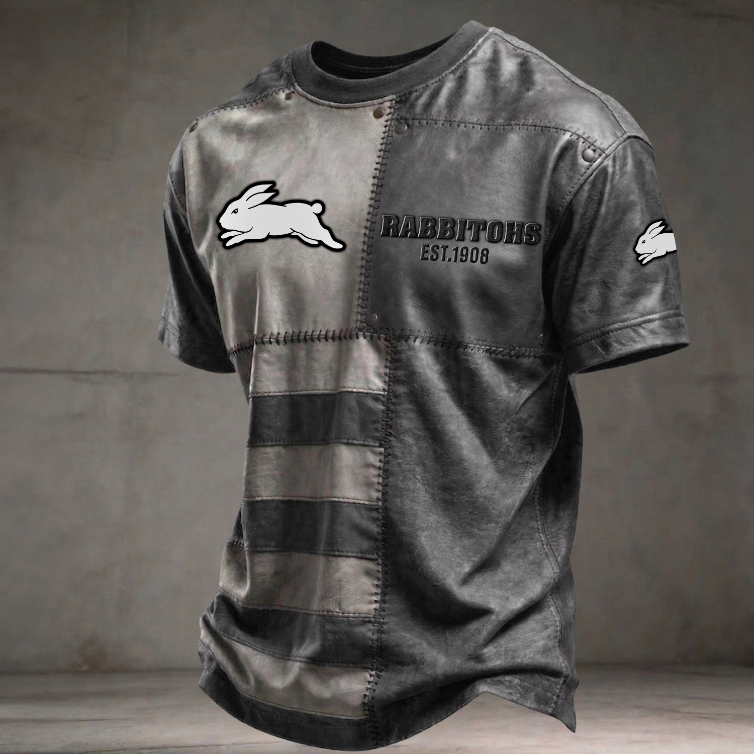 SOU x NRL Premium 3D Shirt DATND TANTD 060426 Grey