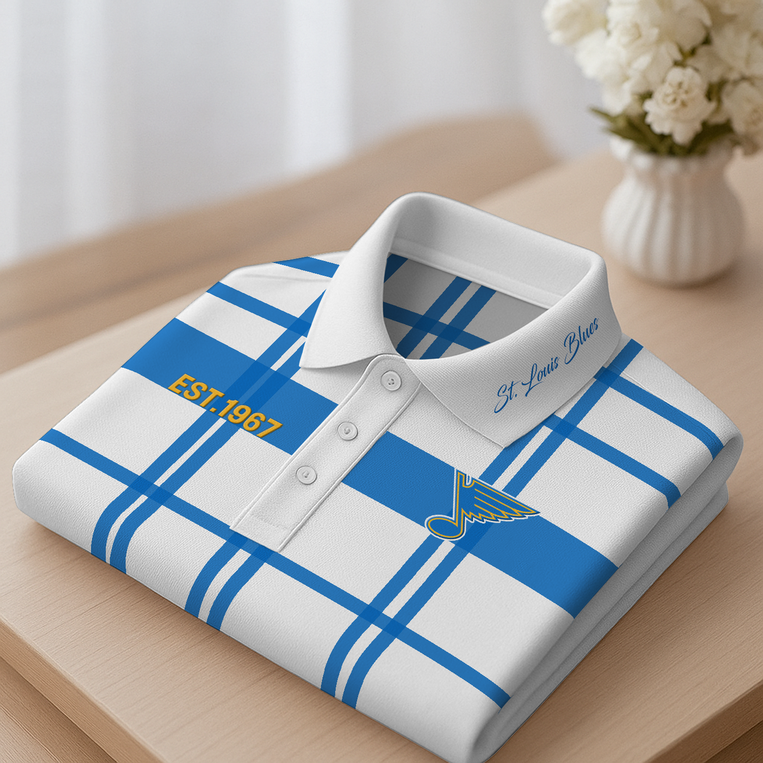 STL Premium NHL Polo Shirt 2703 DatND DVT 3