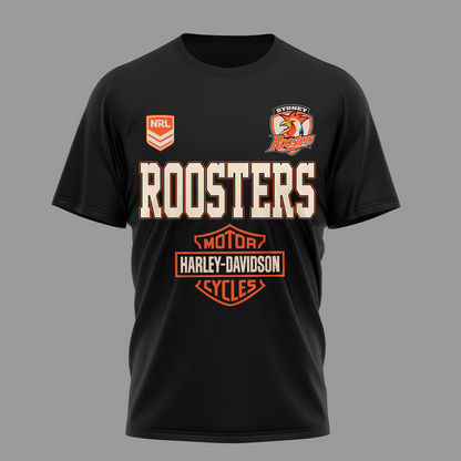 SYD Premium NRL 22 Year Harley Davidson 3D Shirt 0704 DatND DVT
