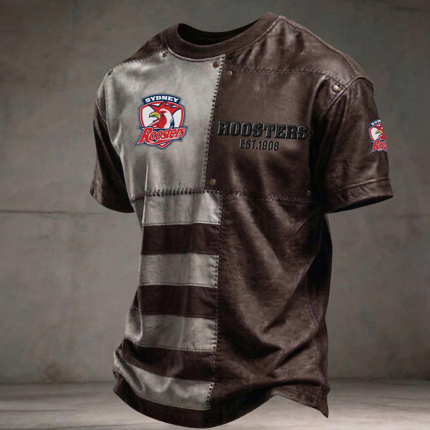 SYD x NRL Premium 3D Shirt DATND TANTD 060426 Brown