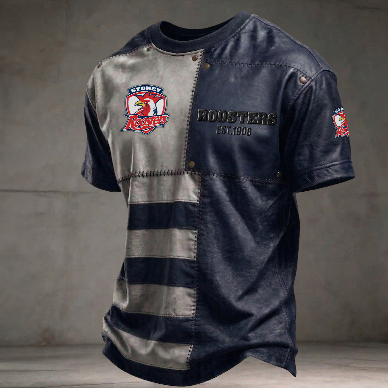 SYD x NRL Premium 3D Shirt DATND TANTD 060426 Navy