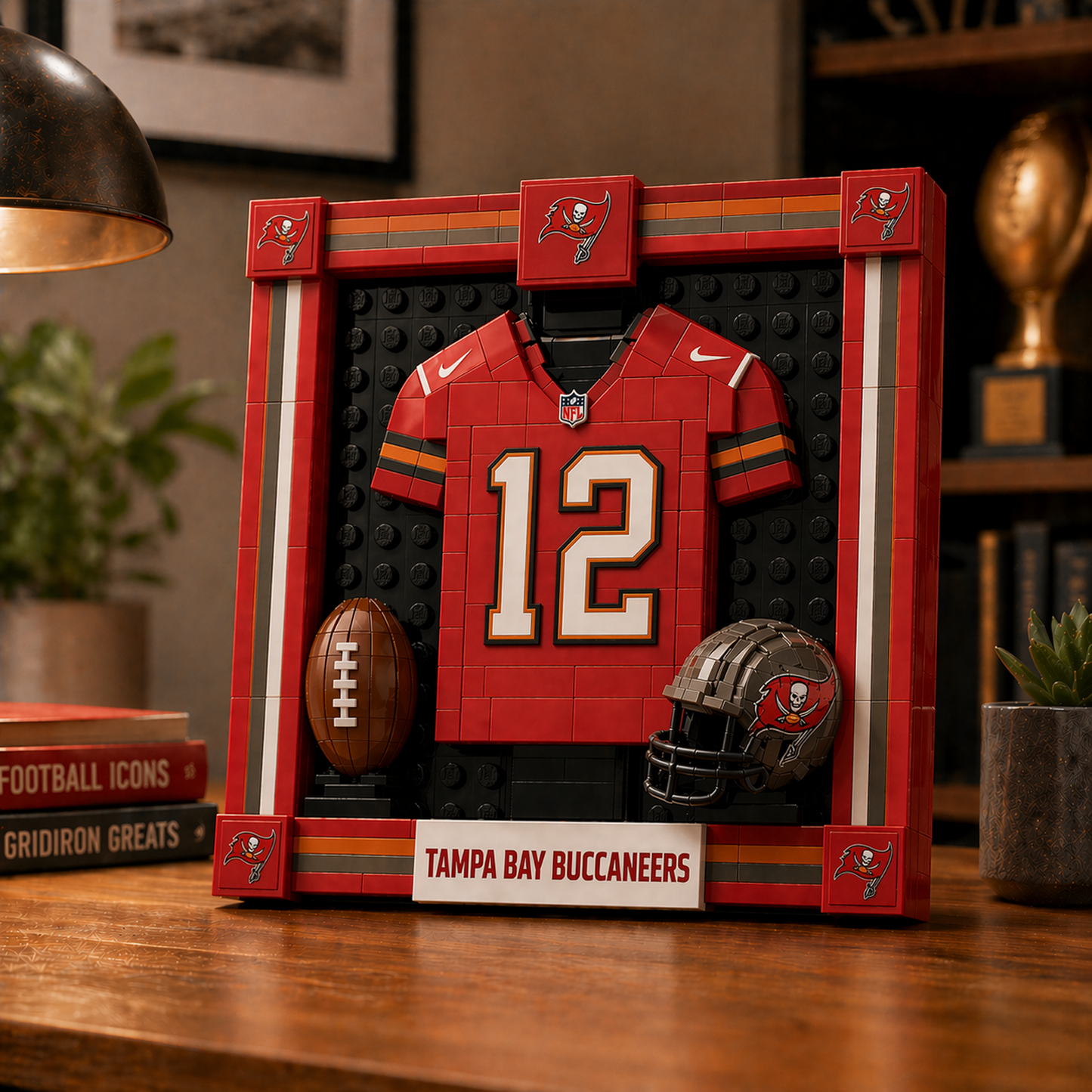TB x NFL Framed Jersey Building Set 2304 DatND DVT